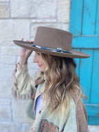 Ladies Telescope Crown Felt Cowgirl Hat - XWTELS4604 - Blair's Western Wear Marble Falls, TX