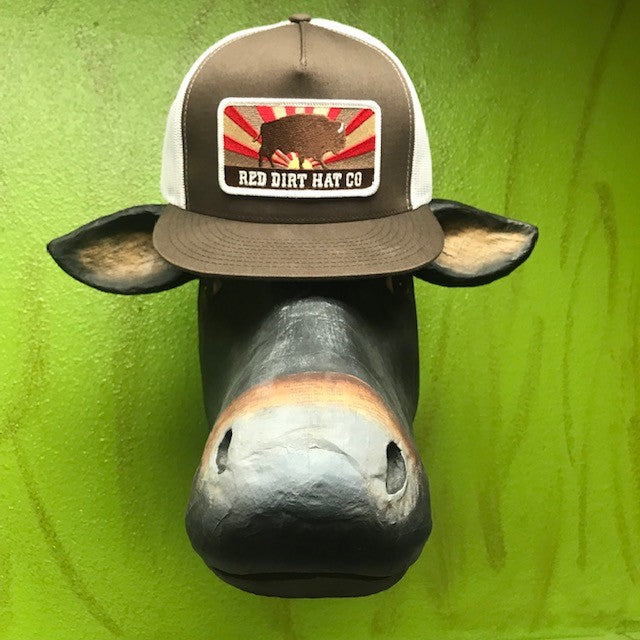 Red Dirt Hat Co western buffalo logo cap 