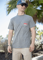Men's Burlebo Fish Texas Pocket T-Shirt