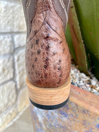 Men's Horse Power Ostrich Skin Western Boots - HP8001 - Blair's Western Wear Marble Falls, TX