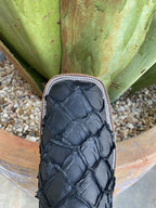 Anderson Bean Men's Black Matte Big Bass Western Boot