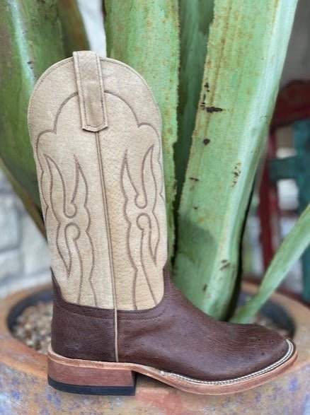 Men's Anderson Bean Ostrich Dress Boot - 333361 - Blair's Western Wear Marble Falls, TX