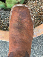 Anderson Bean Men's Tan Rough Out Ostrich Western Boot