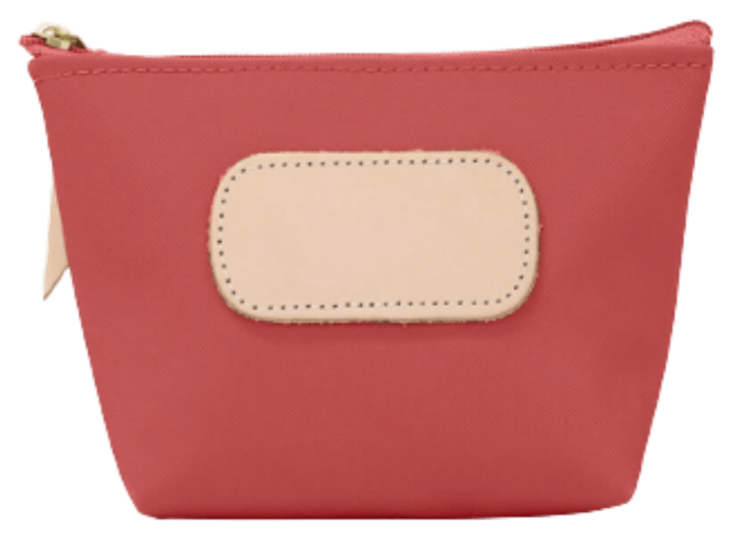 Coral  Canvas Jon Hart Chico Pouch - Blair's Western Wear Marble Falls, TX