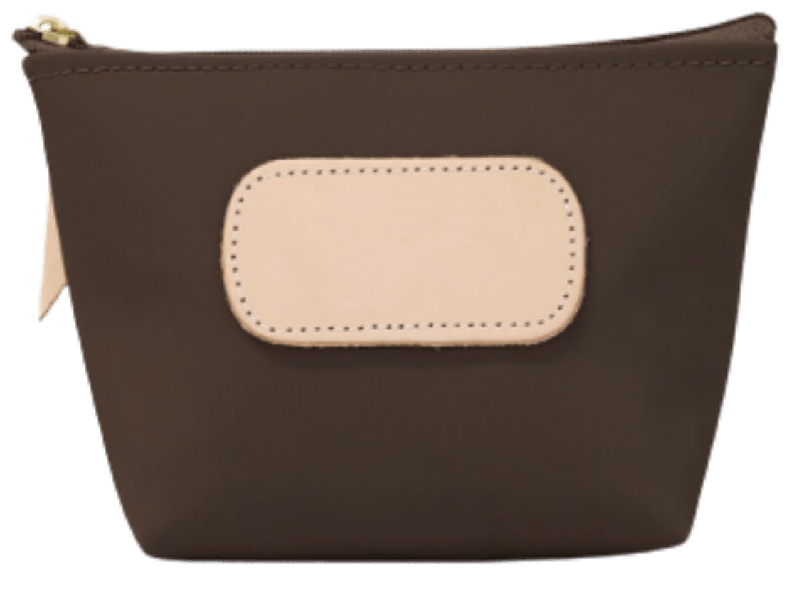 Espresso  Canvas Jon Hart Chico Pouch - Blair's Western Wear Marble Falls, TX