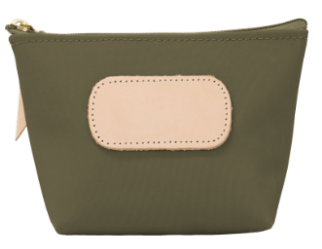 Olive  Canvas Jon Hart Chico Pouch - Blair's Western Wear Marble Falls, TX