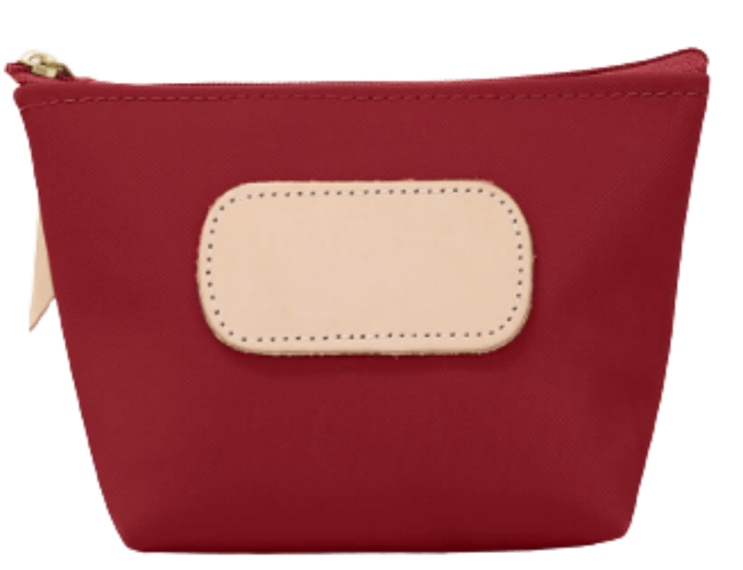Red  Canvas Jon Hart Chico Pouch - Blair's Western Wear Marble Falls, TX