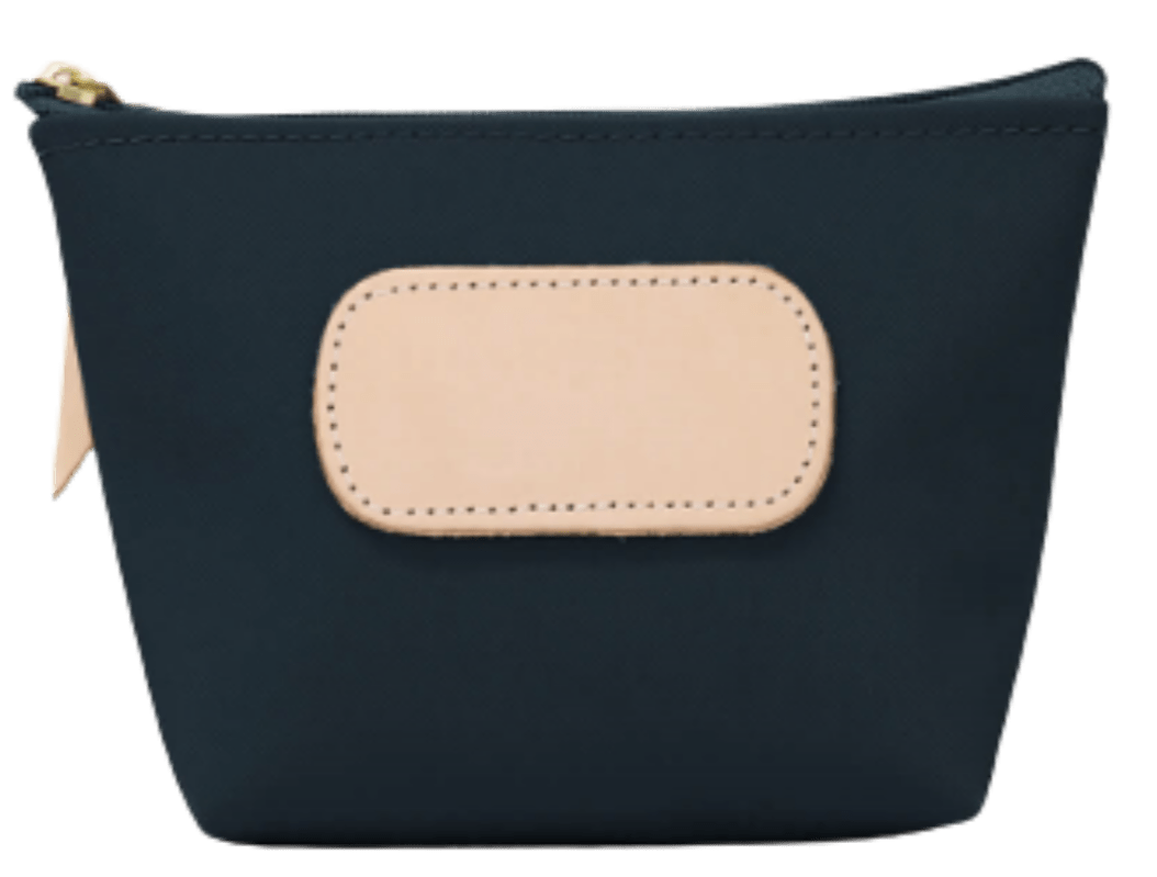 Navy  Canvas Jon Hart Chico Pouch - Blair's Western Wear Marble Falls, TX