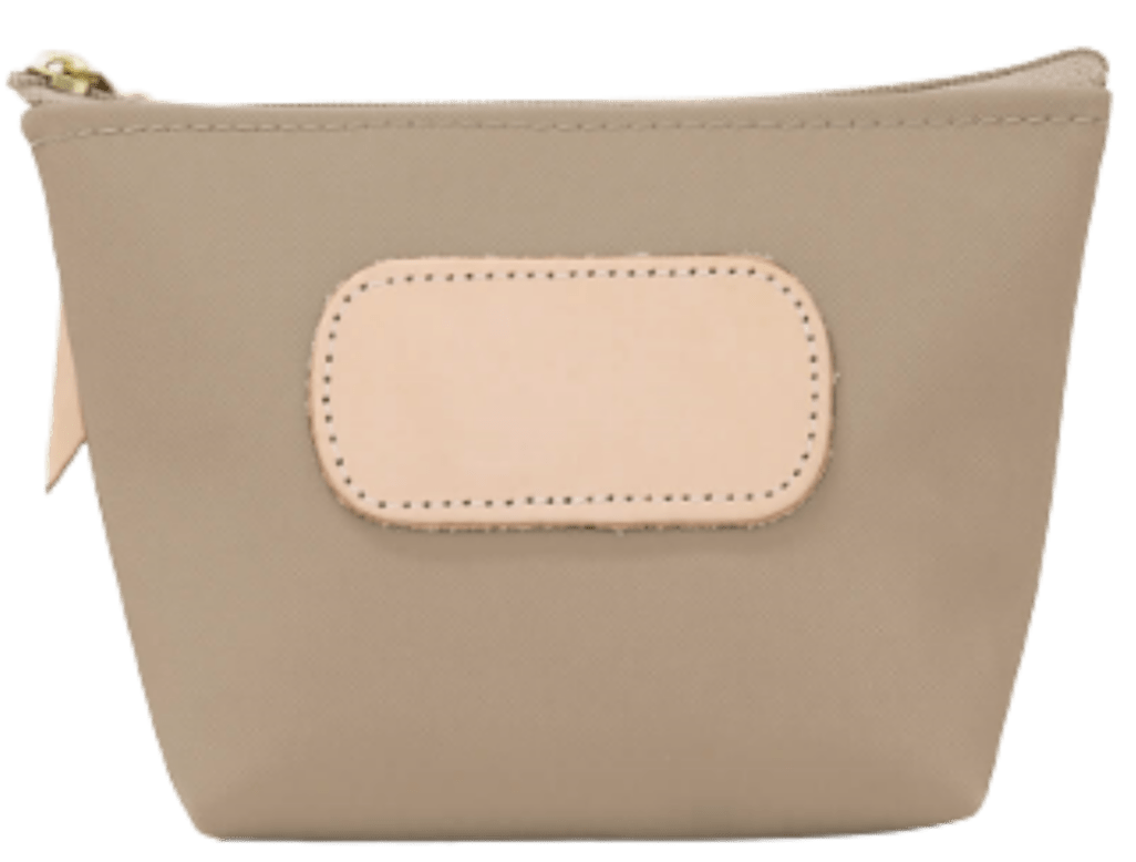 Tan  Canvas Jon Hart Chico Pouch - Blair's Western Wear Marble Falls, TX