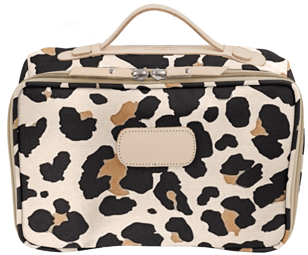Leopard  Jon Hart Canvas Large Travel Kit - Blair's Western Wear Marble Falls, TX