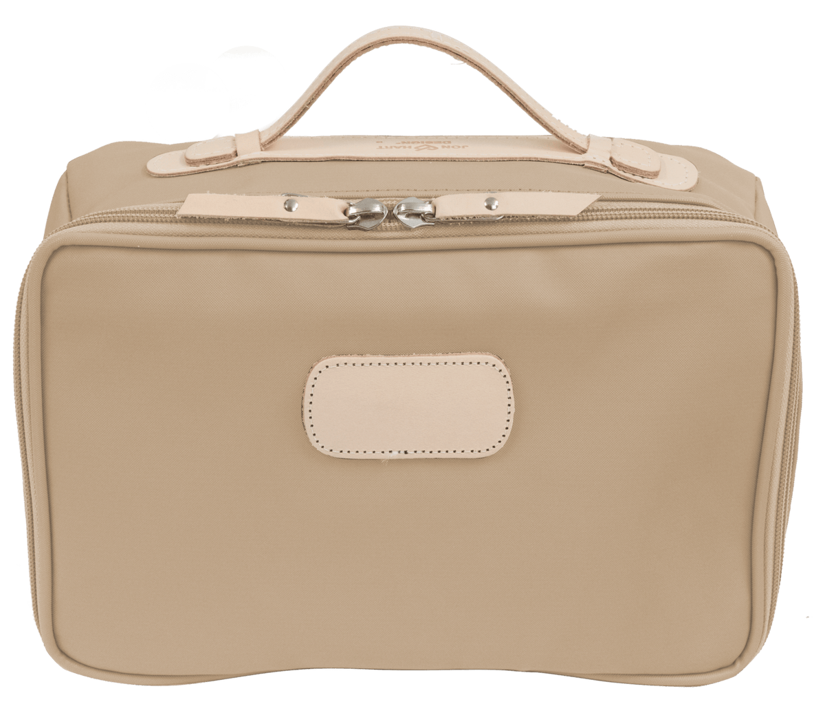 Tan  Jon Hart Canvas Large Travel Kit - Blair's Western Wear Marble Falls, TX