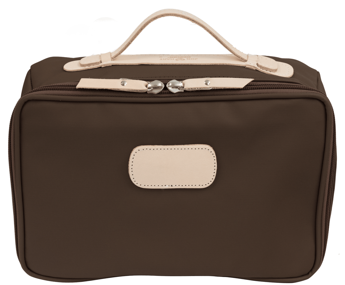 Espresso  Jon Hart Canvas Large Travel Kit - Blair's Western Wear Marble Falls, TX