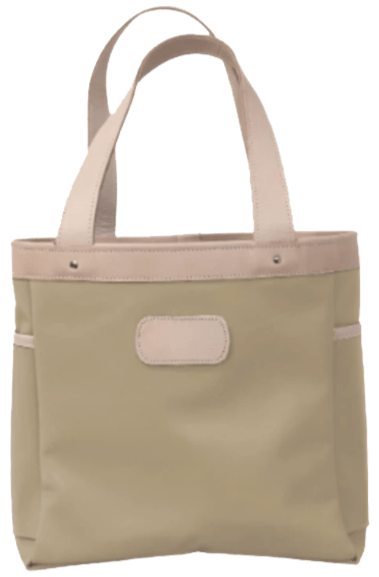 Tan Jon Hart Canvas Left Bank Tote - Blair's Western Wear Marble Falls, TX