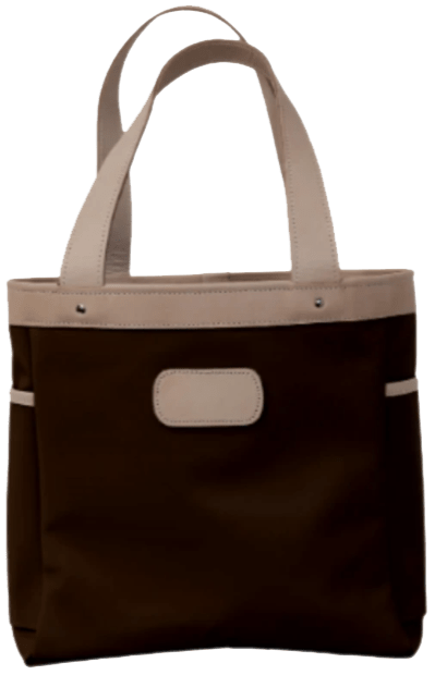 Espressso Canvas Jon Hart Left Bank Tote - Blair's Western Wear Marble Falls, TX