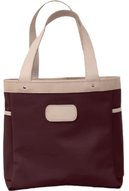 Burgundy Jon Hart Canvas Left Bank Tote - Blair's Western Wear Marble Falls, TX