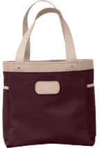 Burgundy Jon Hart Canvas Left Bank Tote - Blair's Western Wear Marble Falls, TX
