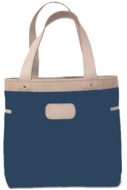 French Blue Canvas Jon Hart Left Bank Tote - Blair's Western Wear Marble Falls, TX