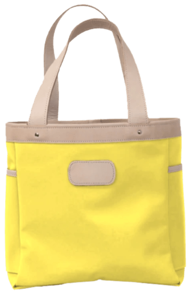 Lemon  Jon Hart Canvas Left Bank Tote - Blair's Western Wear Marble Falls, TX