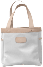 White Jon Hart Canvas Left Bank Tote - Blair's Western Wear Marble Falls, TX