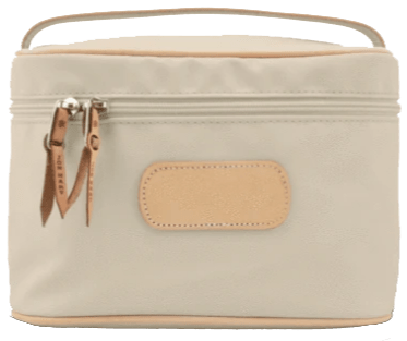Tan Canvas Jon Hart Make Up Bag - Blair's Western Wear Marble Falls, TX