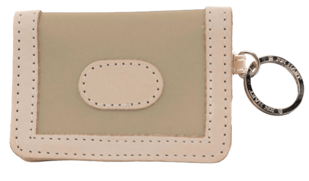 Tan Canvas Jon Hart ID Wallet - Blair's Western Wear Marble Falls, TX