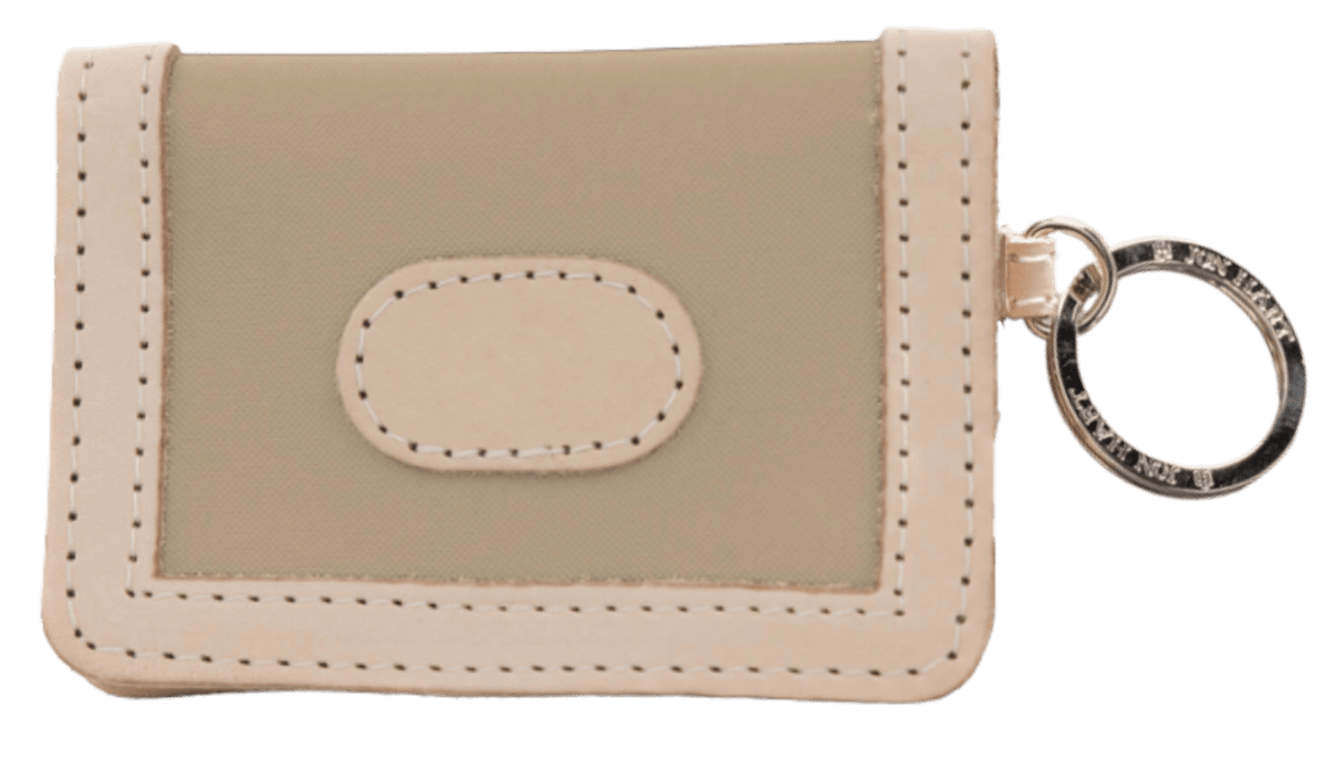 Tan Canvas Jon Hart ID Wallet - Blair's Western Wear Marble Falls, TX