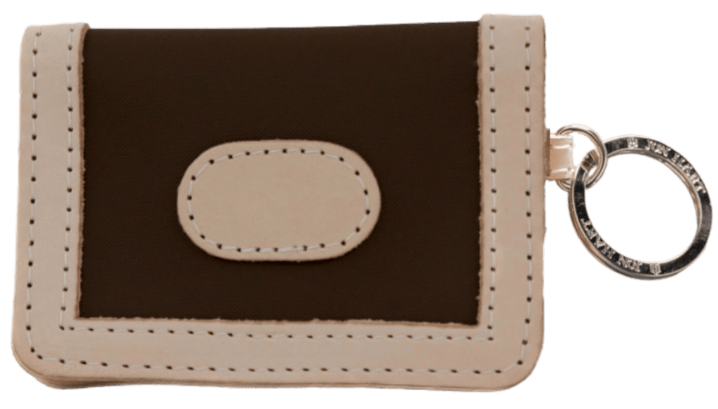 Espresso  Canvas Jon Hart ID Wallet - Blair's Western Wear Marble Falls, TX