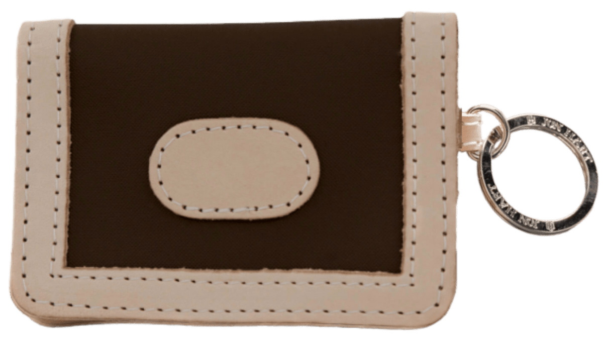 Espresso  Canvas Jon Hart ID Wallet - Blair's Western Wear Marble Falls, TX