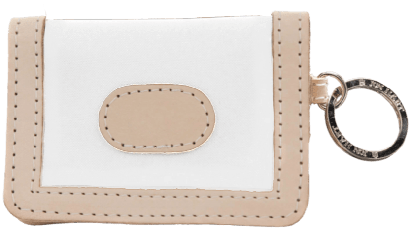 White Canvas Jon Hart ID Wallet - Blair's Western Wear Marble Falls, TX