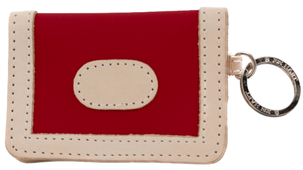 Red Canvas Jon Hart ID Wallet - Blair's Western Wear Marble Falls, TX