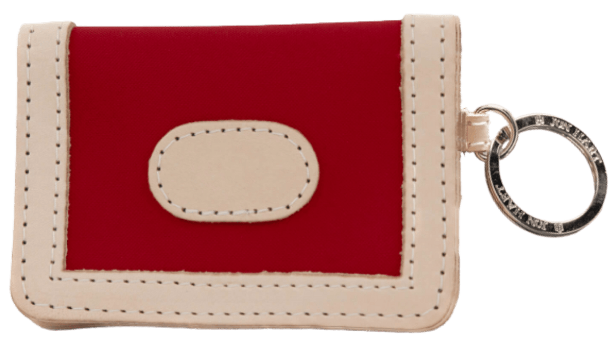 Red Canvas Jon Hart ID Wallet - Blair's Western Wear Marble Falls, TX