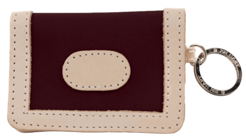 Burgundy  Jon Hart Id Wallet - Blair's Western Wear Marble Falls, TX