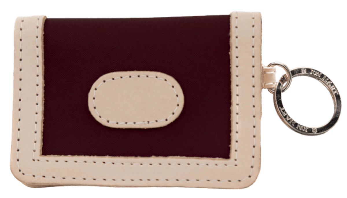 Burgundy  Jon Hart Id Wallet - Blair's Western Wear Marble Falls, TX