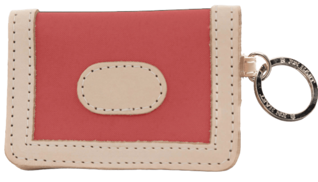 Coral Canvas Jon Hart ID Wallet - Blair's Western Wear Marble Falls, TX
