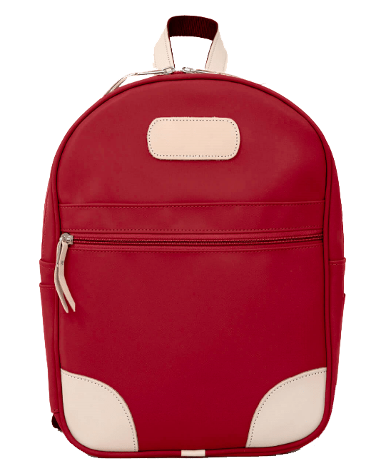Red Medium Canvas Jon Hart Backpack - Blair's Western Wear Marble Falls, TX
