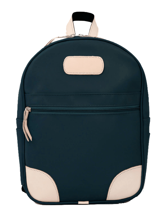 Navy Medium Canvas Jon Hart Backpack - Blair's Western Wear Marble Falls, TX