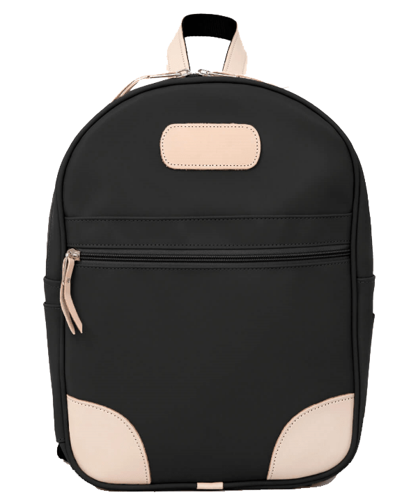 Black Medium Canvas Jon Hart Backpack - Blair's Western Wear Marble Falls, TX