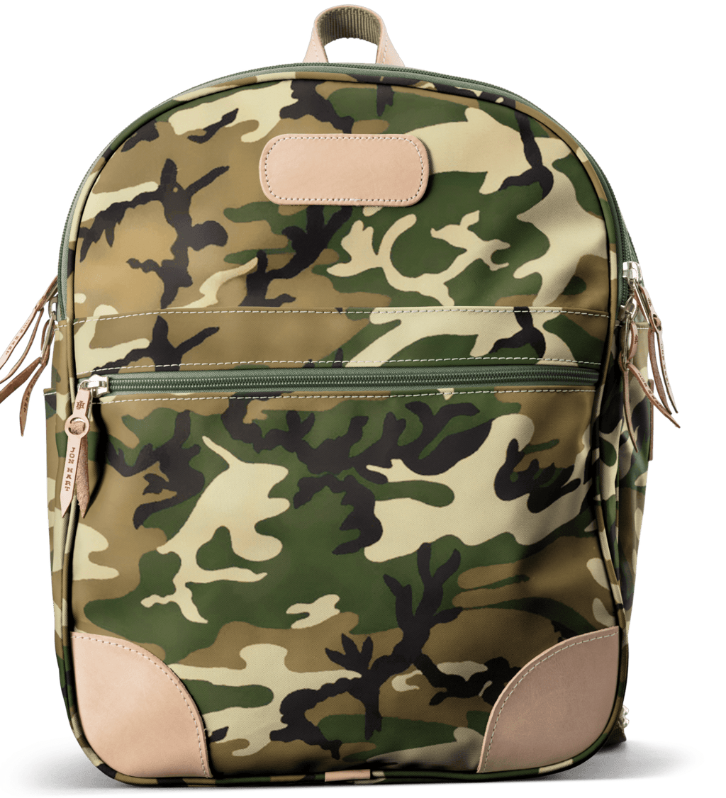 Camo Medium Canvas Jon Hart Backpack - Blair's Western Wear Marble Falls, TX