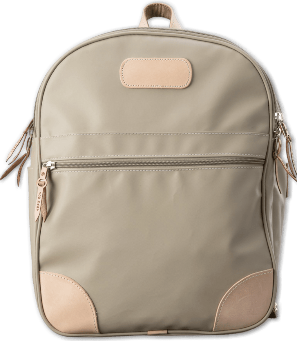 Tan Medium Canvas Jon Hart Backpack - Blair's Western Wear Marble Falls, TX