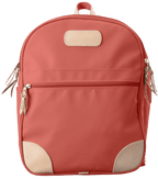 Coral Medium Canvas Jon Hart Backpack - Blair's Western Wear Marble Falls, TX