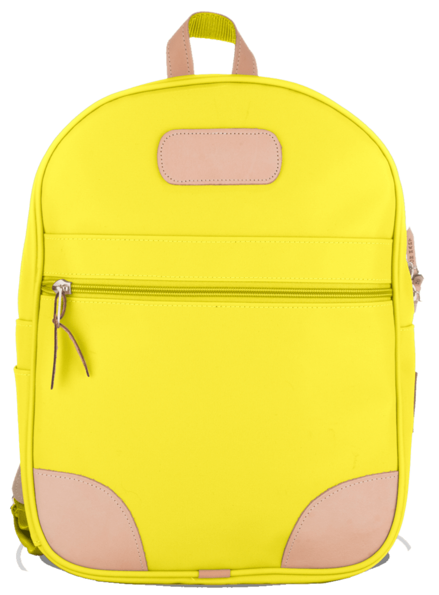 Lemon Medium Canvas Jon Hart Backpack - Blair's Western Wear Marble Falls, TX