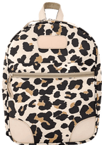 Leopard Medium Canvas Jon Hart Backpack - Blair's Western Wear Marble Falls, TX