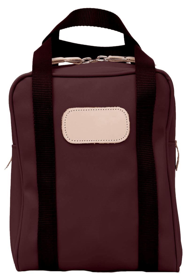 Burgundy Canvas Jon Hart Personalized Shag Bag - Blair's Western Wear Marble Falls, TX