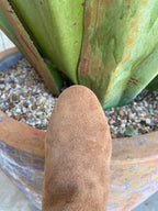 Ladies Tall Suede Boot in Honey w/ Round Toe 3 1/2" Heel & 14" Top - BKNJ02V8FB - Blair's Western Wear Marble Falls, TX