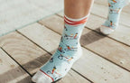 Ladies Woven Pear socks two seater bikes - 410104