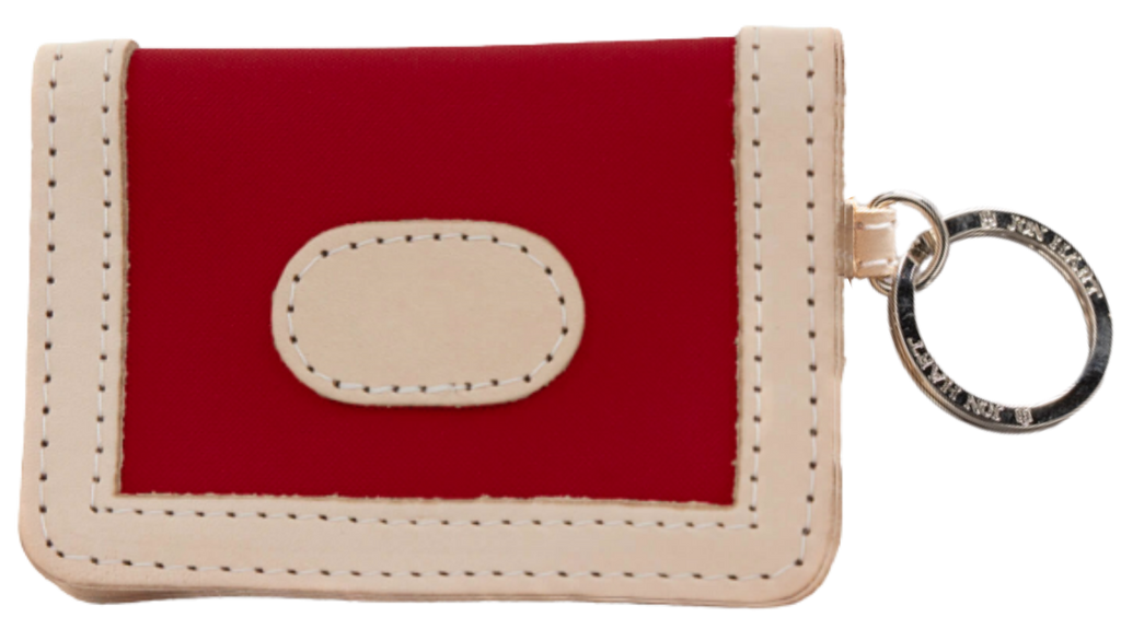 Red Canvas Wallet