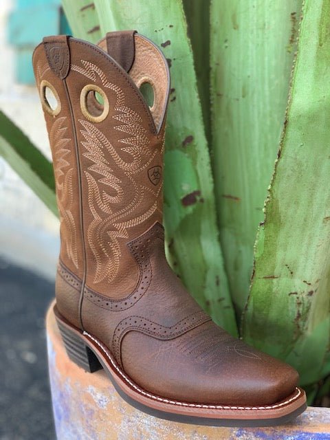 Men's Ariat Heritage Roughstock Square Toe Cowboy Boot
