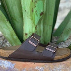 Men's Arizona Chocolate Brown Birkenstock - 5170