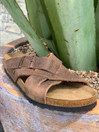 Men's Birkenstock Lugano Oil Tan Sandal