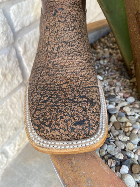 Men's Cape Buffalo Square Toe Western Boot